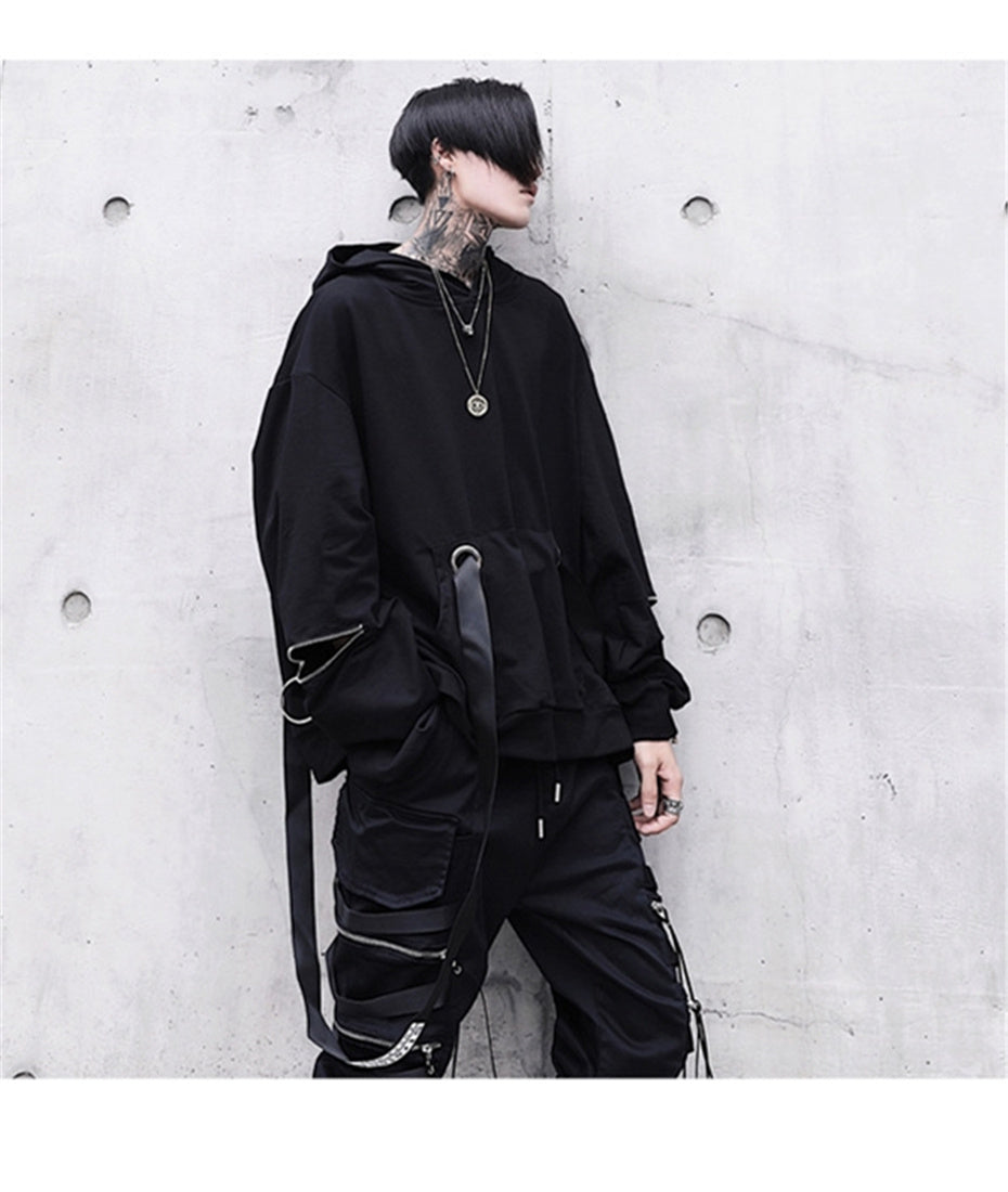 Harajuku Hip Hop Loose Hoodies Sweatshirts - Bellarte Enchanté Harajuku Hip Hop Loose Hoodies Sweatshirts